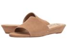 Sam Edelman Liliana (golden Caramel Kid Suede Leather) Women's Slide Shoes