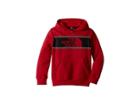 The North Face Kids Logowear Pullover Hoodie (little Kids/big Kids) (tnf Red/tnf Black (prior Season)) Boy's Sweatshirt