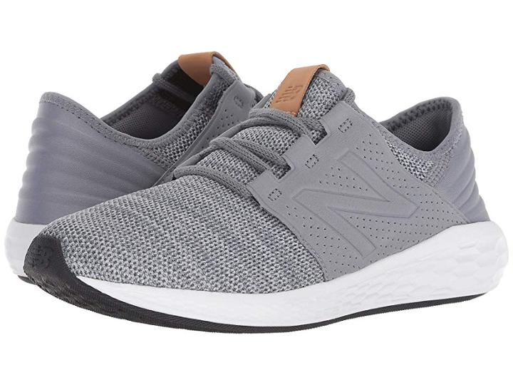 New Balance Kids Kjcrzv2g Nubuck (big Kid) (gunmetal/white) Boys Shoes
