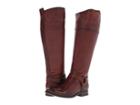 Frye Melissa Harness Inside Zip Extended (redwood Extended Soft Vintage Leather) Cowboy Boots