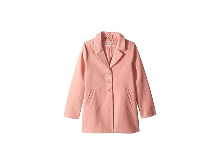 Urban Republic Kids Charlotte Long Length Wool Coat (little Kids/big Kids) (pink) Girl's Jacket