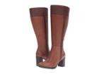 Naturalizer Frances Wide Calf (banana Bread/bridal Brown Leather) Women's Boots