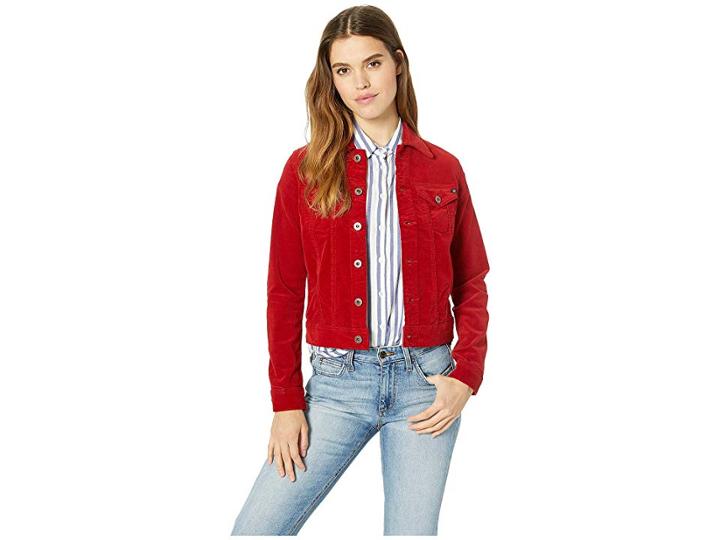 Ag Adriano Goldschmied Robyn Jacket (red Amaryllis) Women's Coat