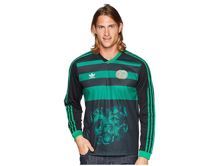 Adidas Skateboarding Tyshawn Jersey (black/green) Men's Short Sleeve Pullover