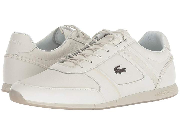 Lacoste Menerva 318 2 (off-white/off-white) Men's Shoes