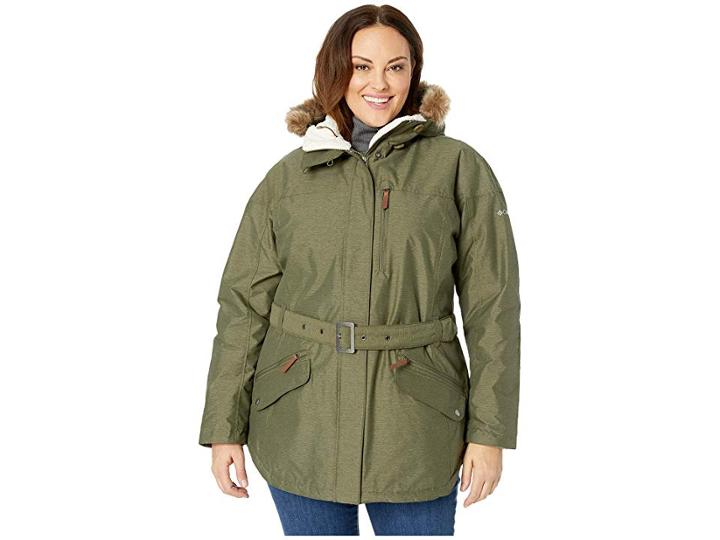Columbia Plus Size Carson Pass Ii Jacket (nori) Women's Coat