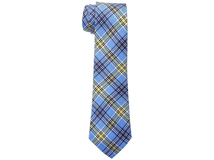 Lauren Ralph Lauren Printed Plaid Tie (blue) Ties