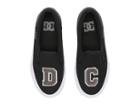 Dc Kids Trase Slip-on Se (little Kid/big Kid) (black/grey) Boys Shoes
