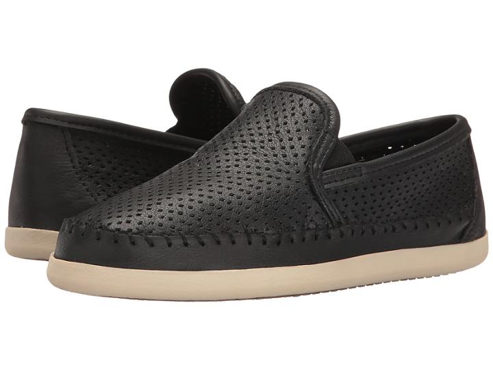 Minnetonka Pacific (black Leather) Women's Sandals