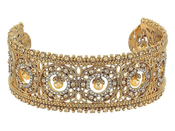 Marchesa Large Cuff Bracelet (gold/gold Multi) Bracelet