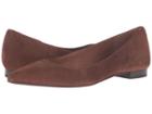 Frye Sienna Ballet (wood Suede) Women's Flat Shoes