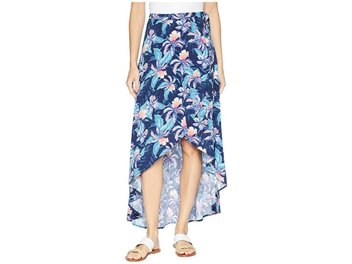 Rip Curl Tropic Tribe Maxi Skirt (navy) Women's Skirt