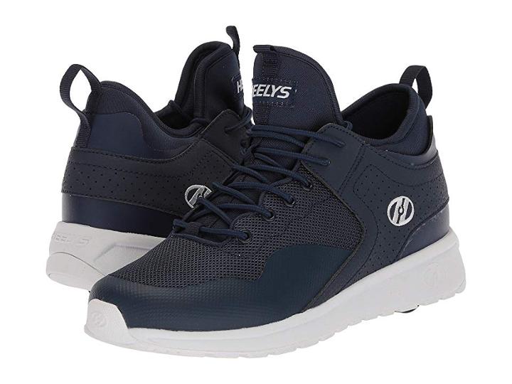 Heelys Piper (little Kid/big Kid/adult) (navy/white) Boys Shoes