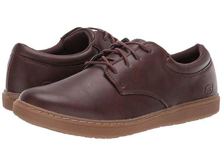 Skechers Lanson Escape (chocolate) Men's Shoes