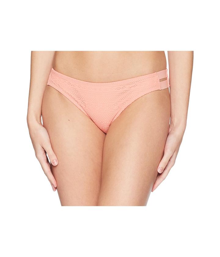 Roxy Surf Memory Scooter Bottoms (lobster Bisque) Women's Swimwear