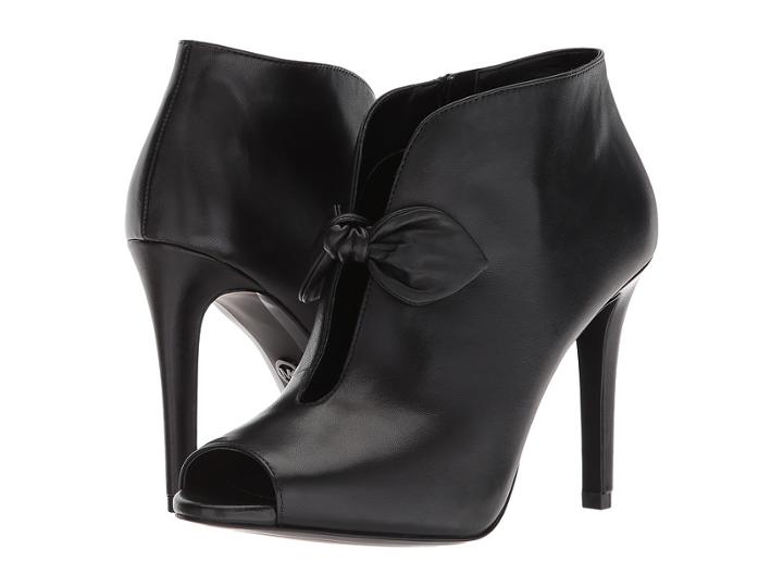 Michael Michael Kors Pippa Bootie (black Nappa) High Heels