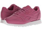Reebok Lifestyle Classic Leather (twisted Berry/spirit White) Women's Classic Shoes