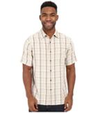 Royal Robbins Pilat Plaid Short Sleeve Shirt (acorn) Men's Short Sleeve Button Up