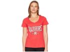 Champion College Rutgers Scarlet Knights University V-neck Tee (scarlet) Women's T Shirt