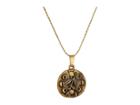 Alex And Ani Moonlit Embrace Willow Necklace (gold) Necklace