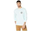 Salty Crew Twin Fin Long Sleeve Tech Shirt (aqua) Men's T Shirt