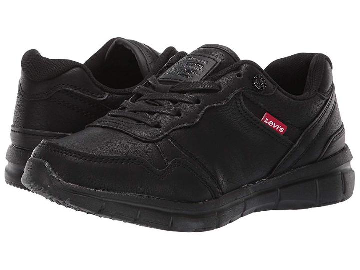Levi's(r) Kids Colby Burnish (little Kid/big Kid) (black Mono Chrome) Boy's Shoes