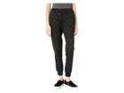 Kate Spade New York Athleisure Heart It Embossed Heart Jogger (black) Women's Casual Pants