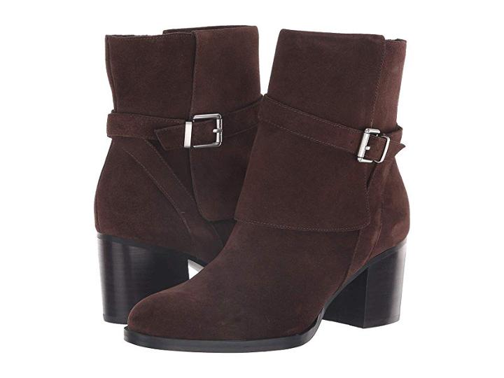 Lauren Ralph Lauren Gilda (dark Brown Suede) Women's Boots