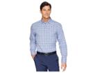 Tommy Bahama Caturra Check Shirt (blue Jean) Men's Long Sleeve Button Up