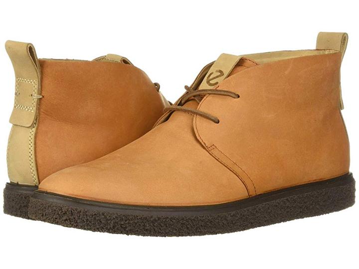 Ecco Crepetray Bootie (amber Nubuck Leather) Women's Boots