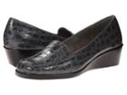 Aerosoles Tempting (grey Croco) Women's Wedge Shoes