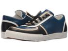 Marni Perforated Sneaker (black/cobalt) Men's Shoes