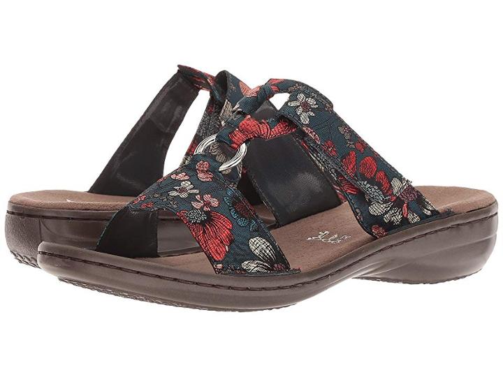 Rieker 608a0 Regina A0 (petrol/multi) Women's Shoes