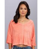Free People Kim's Tee (canyon Rose) Women's Short Sleeve Pullover