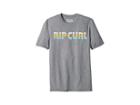 Rip Curl Kids Pumped Mock Twist Tee (big Kids) (platinum) Boy's T Shirt