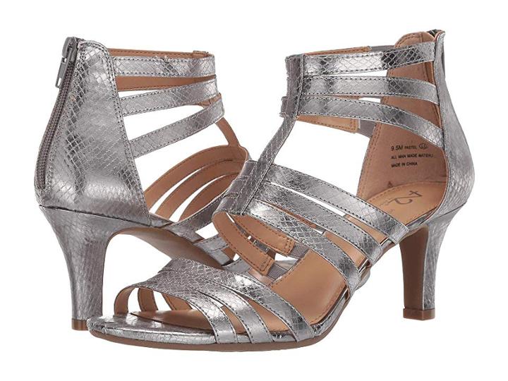 A2 By Aerosoles Pastel (silver Snake) Women's Sandals