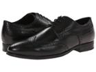 Geox U Albert 2fit 3 (black Oxford) Men's Lace Up Wing Tip Shoes