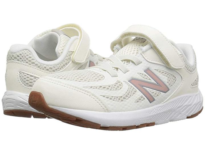 New Balance Kids Kv519v1y (little Kid/big Kid) (sea Salt/rose Gold) Girls Shoes
