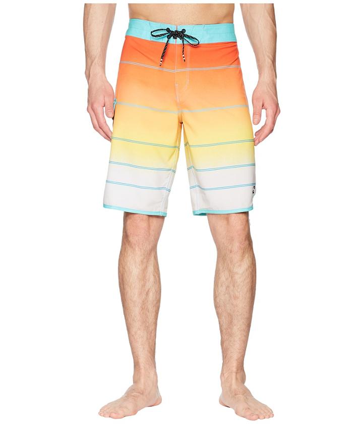 Billabong 73 X Stripe Boardshorts (yellow) Men's Swimwear