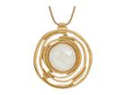 The Sak Stone Halo Pendant 28 Necklace (mother-of-pearl) Necklace