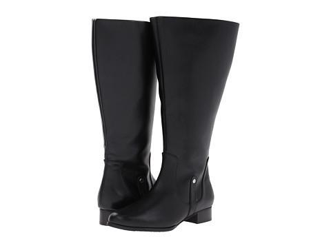 Rose Petals Sammi (wide Calf) (black Softy Calf) Women's Boots