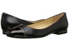Ivanka Trump Jami (black Leather) Women's Flat Shoes