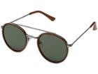 Kenneth Cole Reaction Kc2862 (shiny Light Brown/green) Fashion Sunglasses