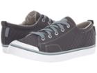 Keen Elsa Ii Sneaker Quilted (stormy Weather/wrought Iron) Women's Shoes