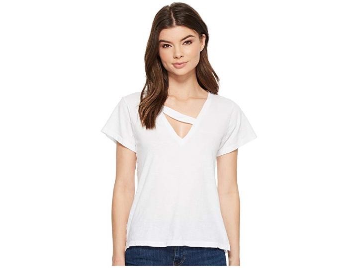 Lna Simi Tee (white) Women's T Shirt
