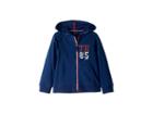 Tommy Hilfiger Kids Th85 Hoodie (big Kids) (flag Blue) Girl's Sweatshirt