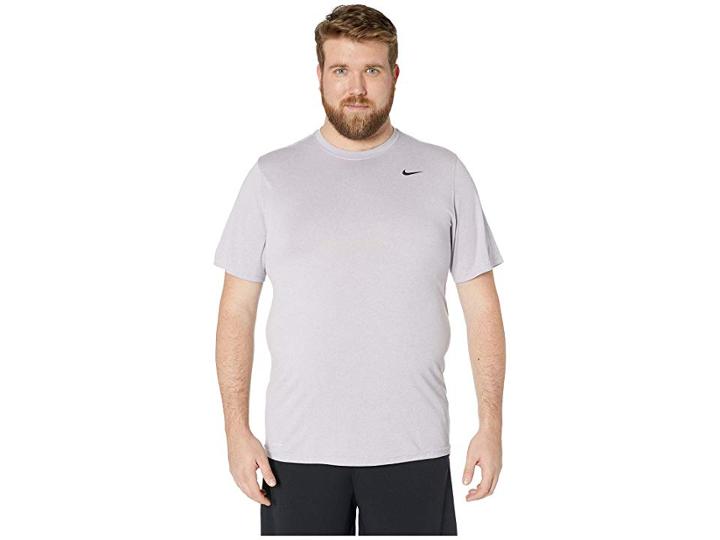 Nike Big Tall Legend 2.0 Short Sleeve Tee (pink Foam/pale Pink/black) Men's T Shirt