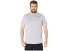 Nike Big Tall Legend 2.0 Short Sleeve Tee (pink Foam/pale Pink/black) Men's T Shirt