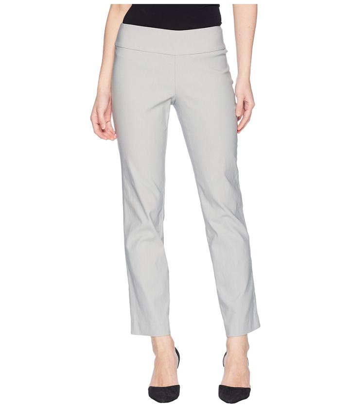 Nic+zoe Petite Wonderstretch Pant (zinc) Women's Dress Pants