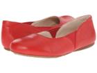 Softwalk Norwich (red Soft Nappa Leather) Women's Dress Flat Shoes